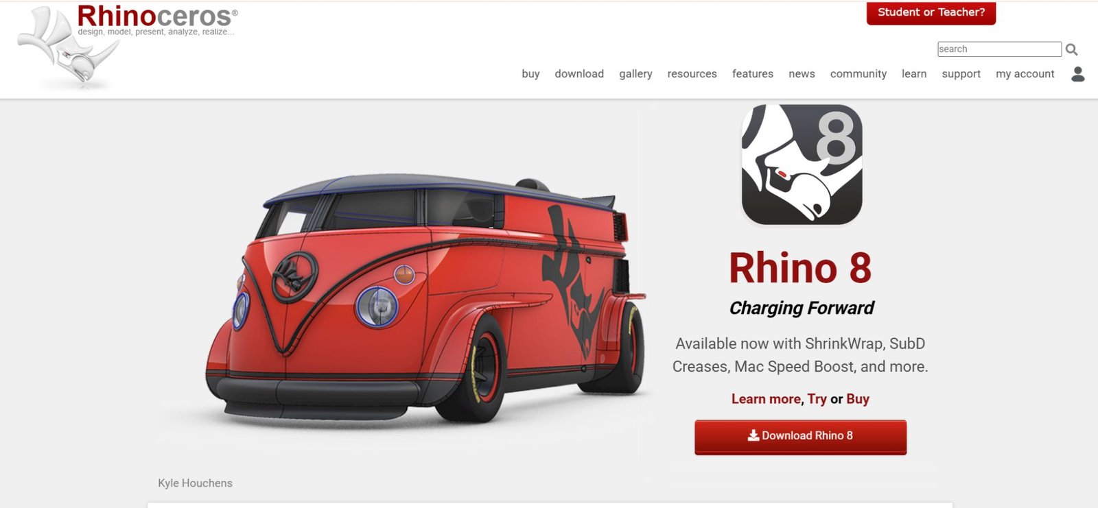 Rhino 3D Software