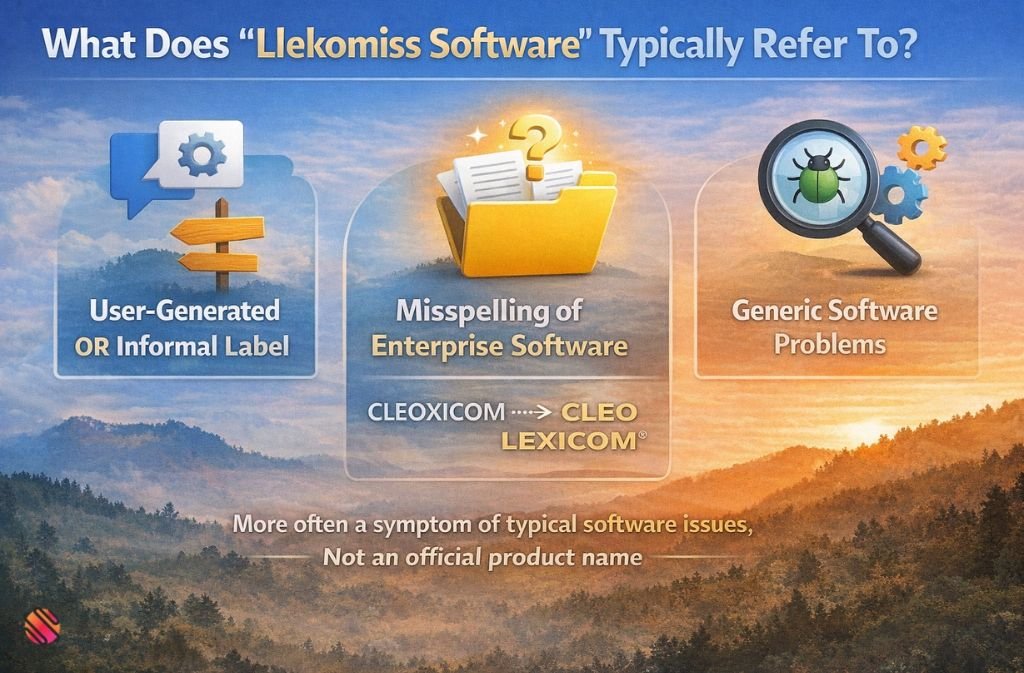 What Does “Llekomiss Software” Typically Refer To