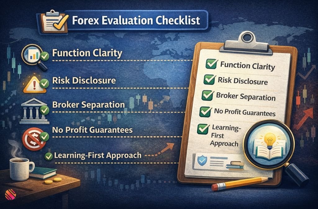 forex evalution checklist