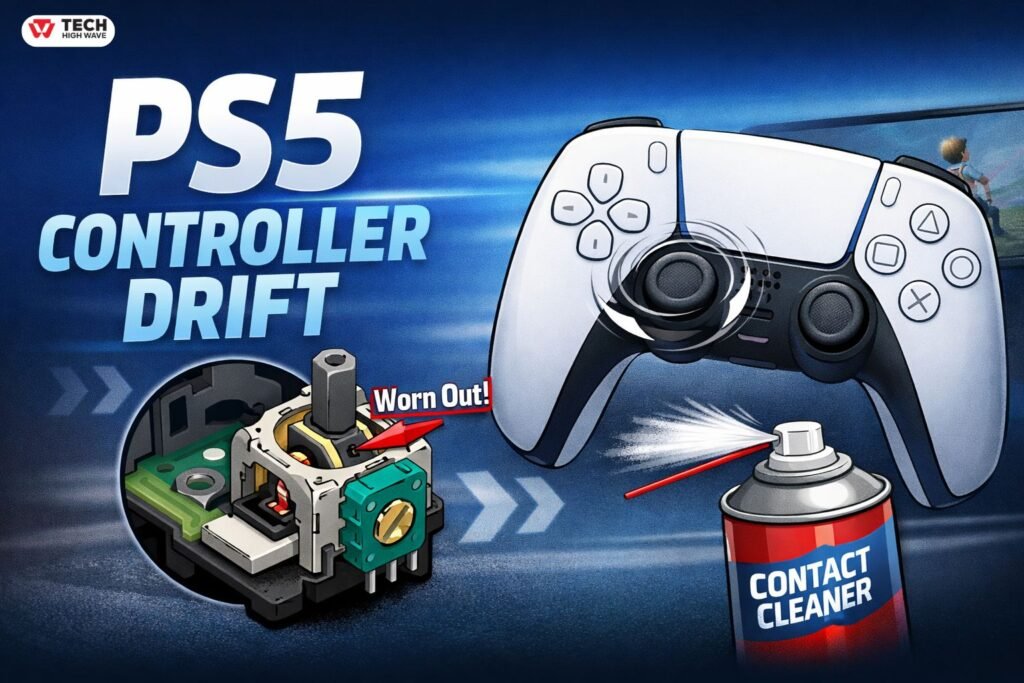 PS5 controller drift