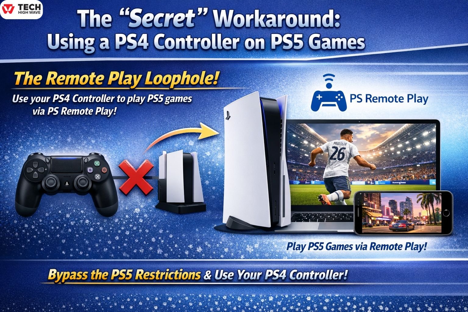 using ps4 controller on ps5 games