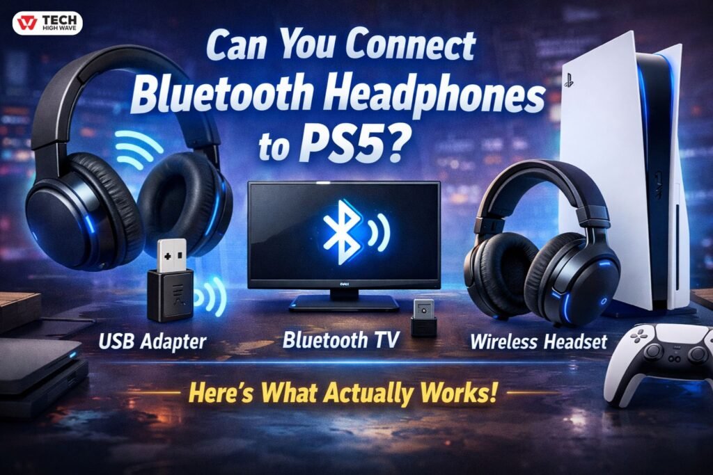 Can u connect headphones to ps5