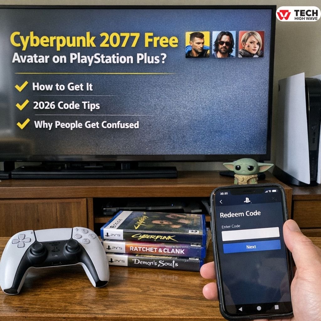 Cyberpunk 2077 Free Avatar on Playstation Plus