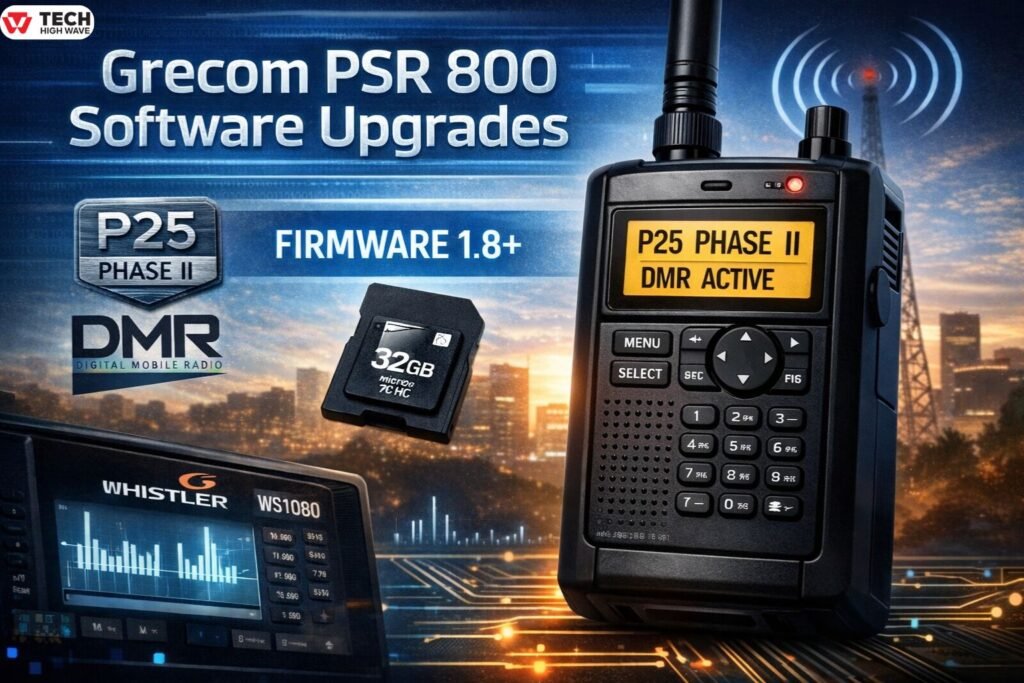 Grecom PSR 800 Software Upgrades