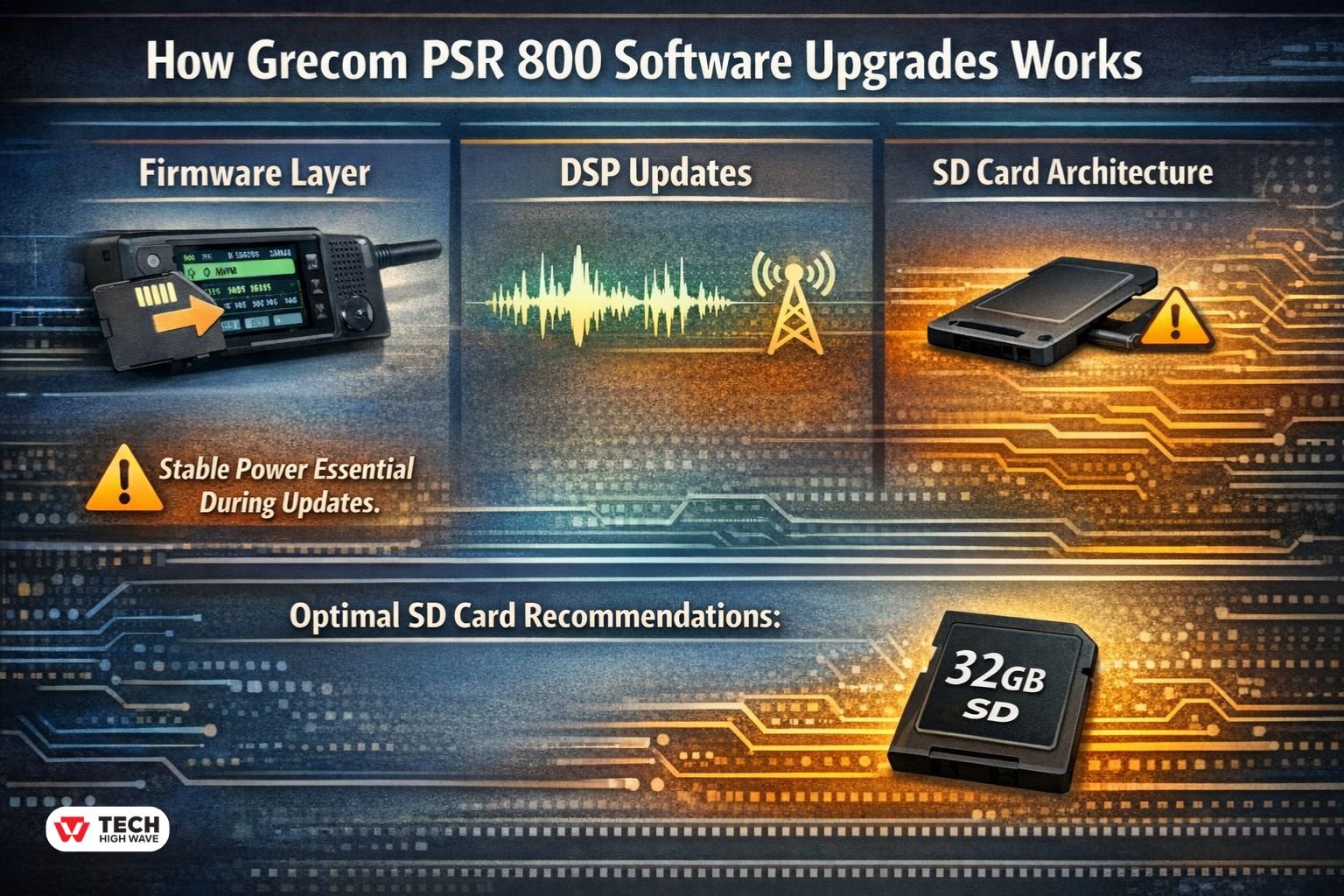 How Grecom PSR 800 Software Upgrades Works