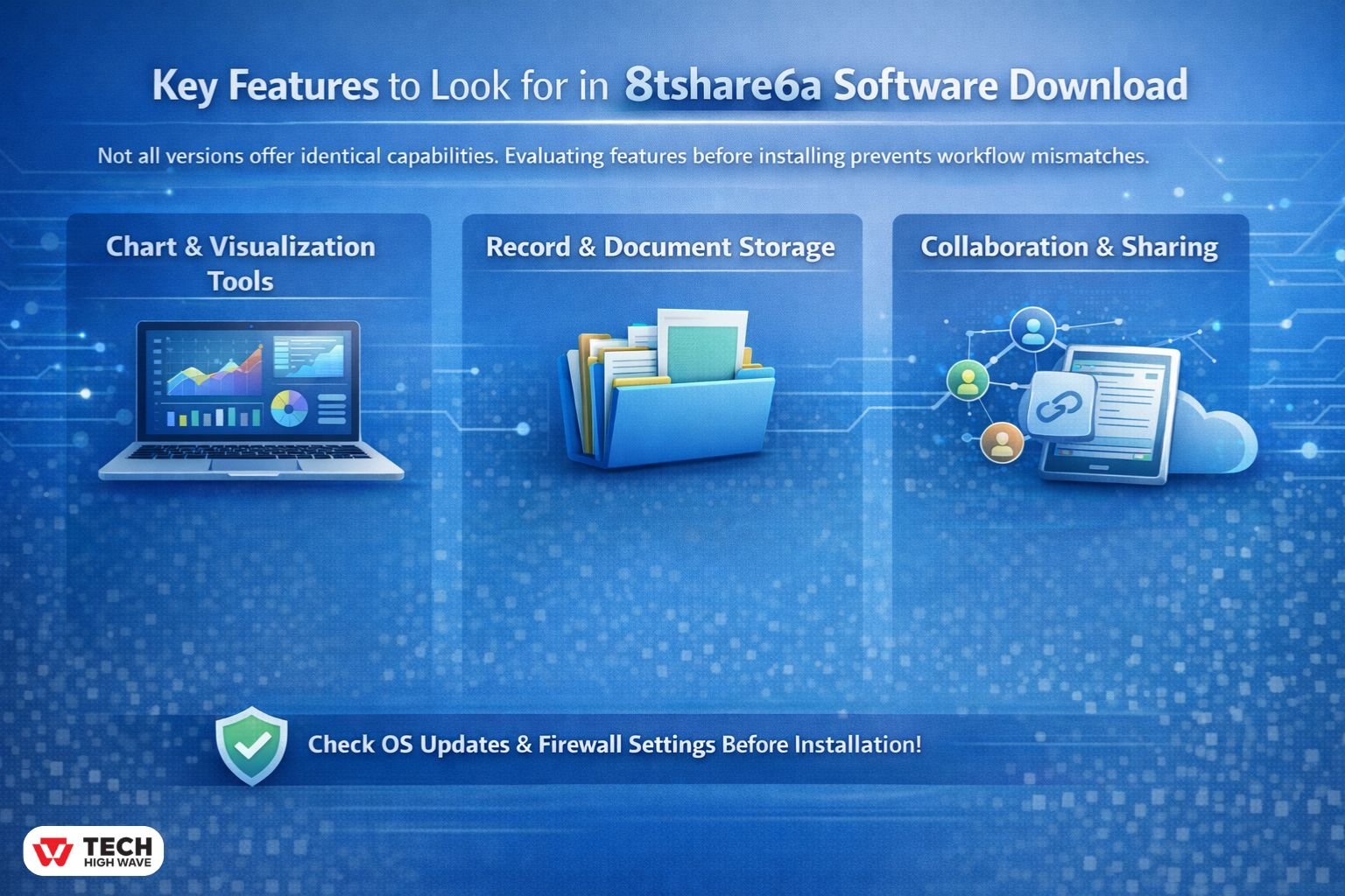 Key Features in 8tshare6a Software