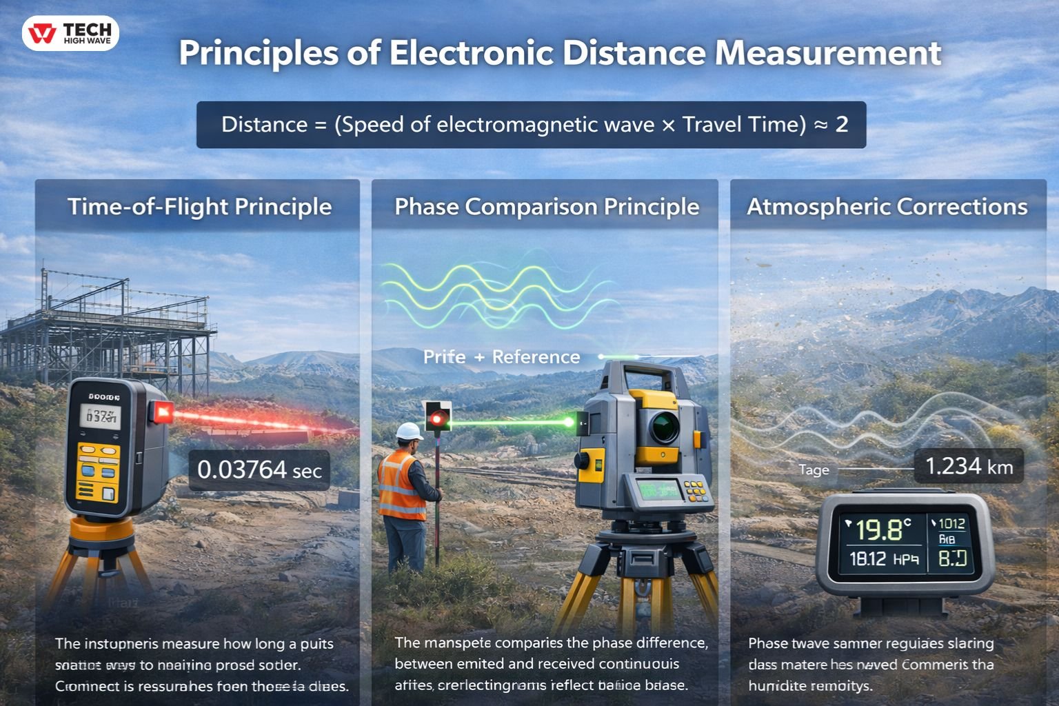 Principles of Electronic Distance Measurement