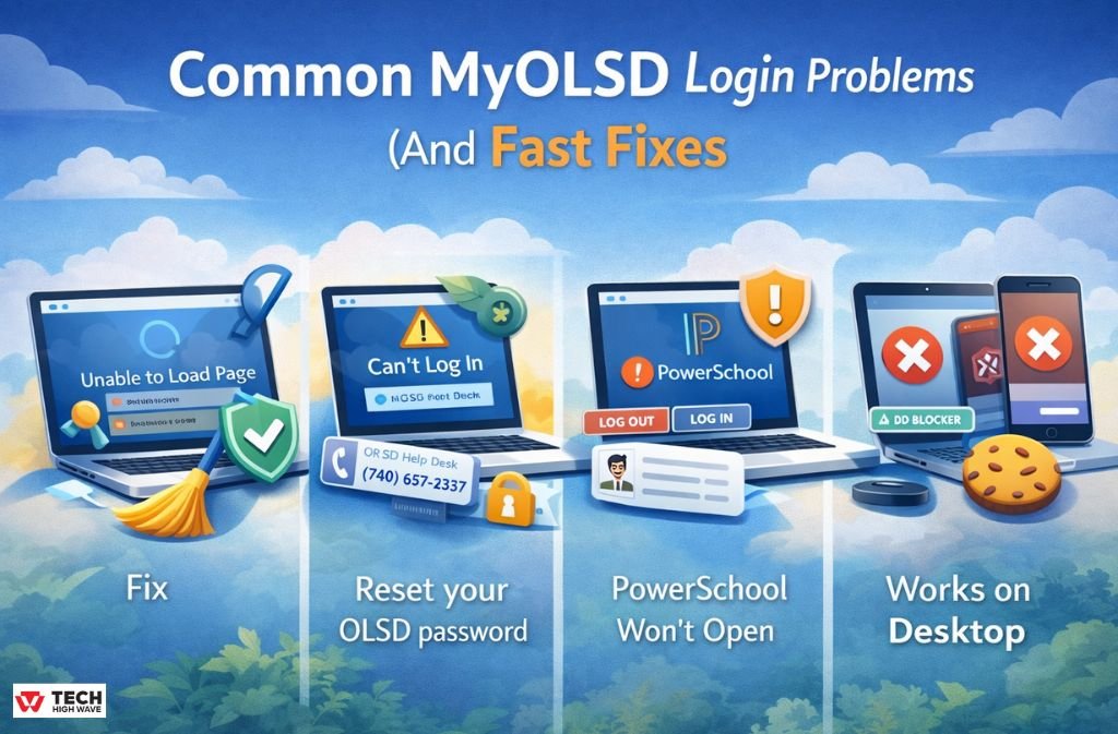 common myolsd login problems and fixes
