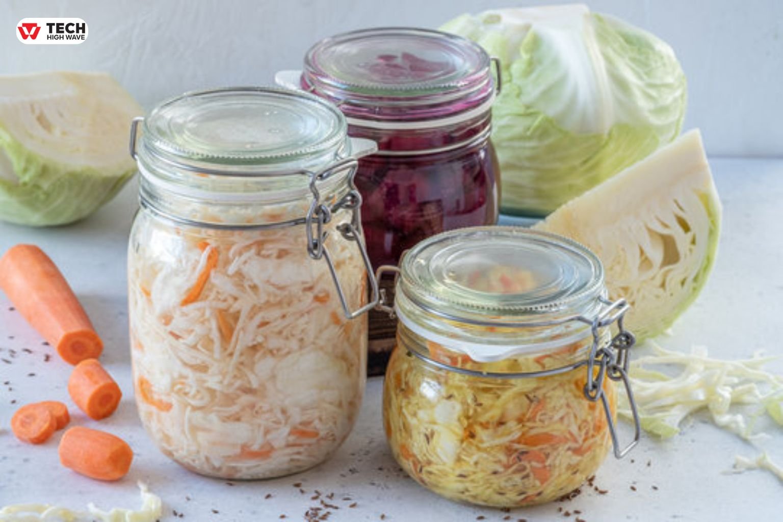 fermented food , cabbage