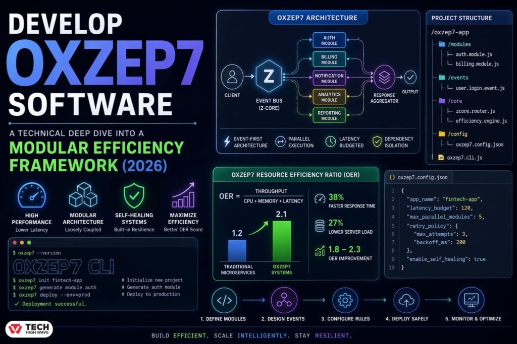 Develop Oxzep7 Software
