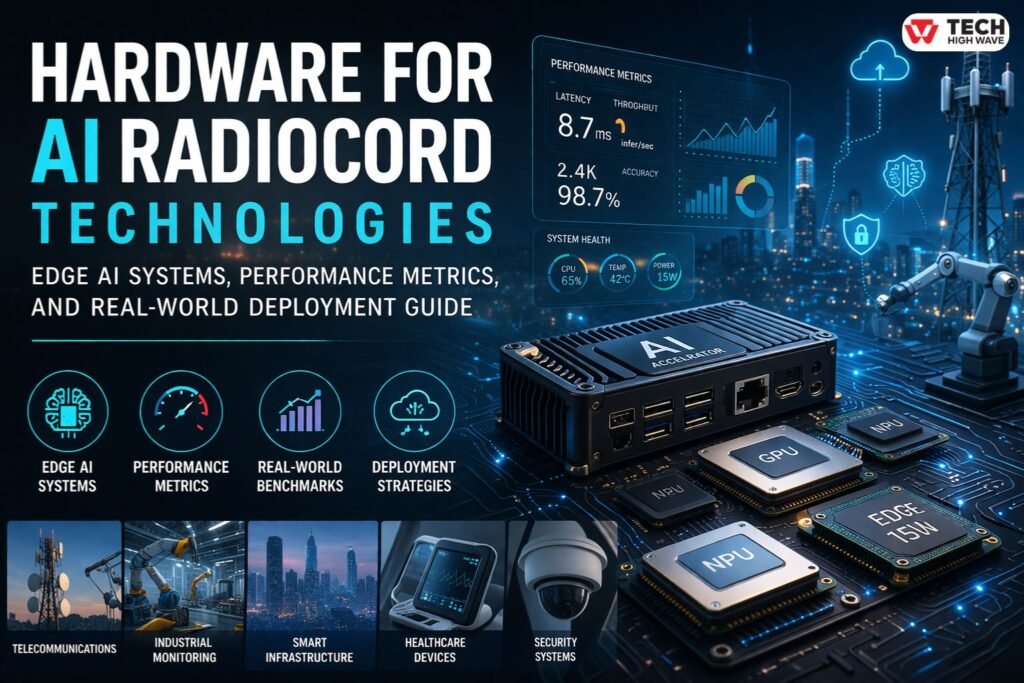 Hardware for AI Radiocord Technologies