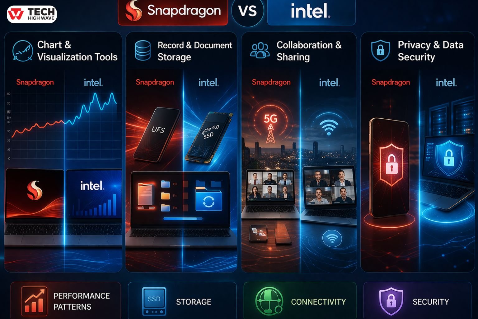 Key Features to Look for in Snapdragon vs Intel