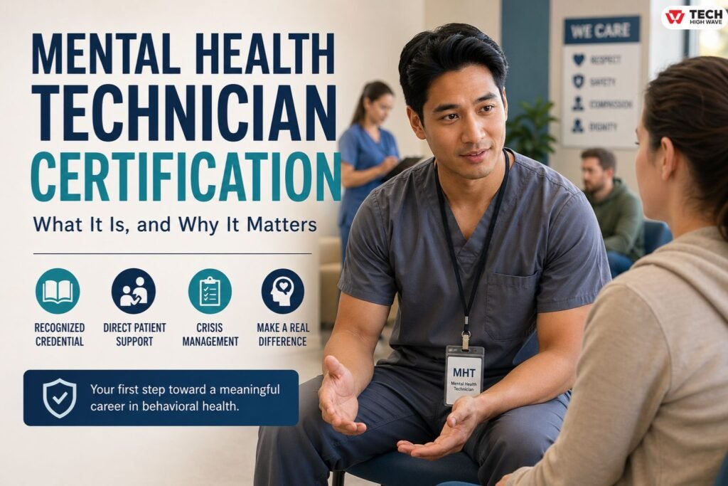 Mental Health Technician Certification