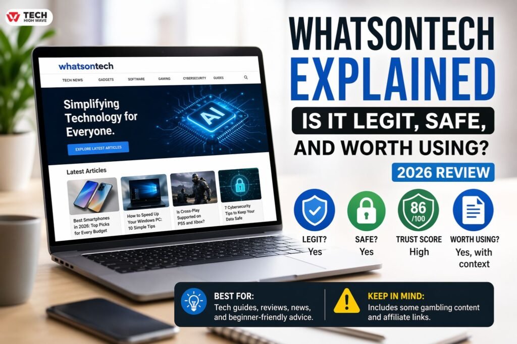 Whatsontech Explained (2026)